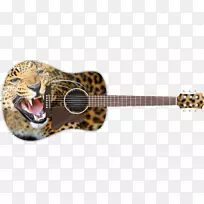 吉他美洲豹猫声电吉他图片