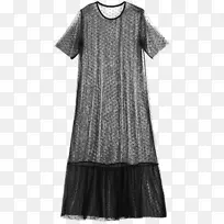 小黑连衣裙t恤时尚泳衣服装式样