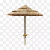 热带木本竹子，芦苇床，翼椅，藤条-阳伞