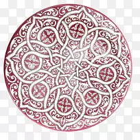 盘子摩洛哥菜陶瓷拼盘碗-盘子