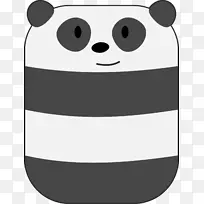 大熊猫电脑图标电脑鼠标剪贴画电脑鼠标