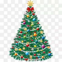 圣诞树剪贴画-树元素