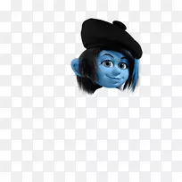 蓝精灵2 Vexy蓝精灵Hackus-smurf帽子