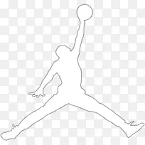 Jumpman Air Jordan徽标耐克剪贴画-耐克