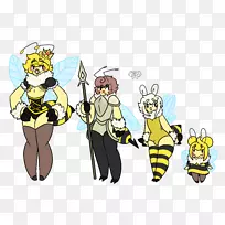 蜂王大黄蜂昆虫蜜蜂