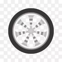 合金轮毂轮辋车