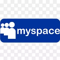 社交媒体MySpace社交网络服务标志博客-社交媒体