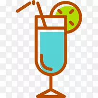 汽水鸡尾酒玻璃食品鸡尾酒