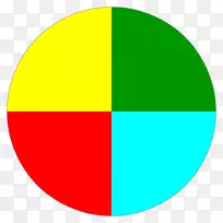 圆点绿色字体-红绿组合