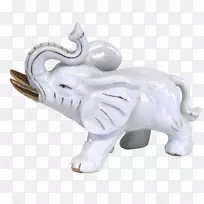 印度象非洲象雕像-泰国白象装饰