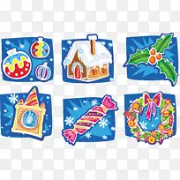 圣诞礼品剪贴画-创意礼品