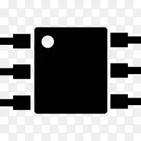 计算机图标集成电路芯片封装的后记电子电路计算机