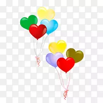 玩具气球生日画夹艺术气球云彩信箱
