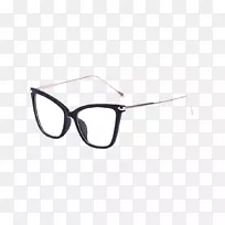 护目镜太阳镜猫眼眼镜时尚中空图案