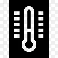 计算机图标温度计.摄氏
