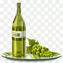 葡萄酒比诺黑葡萄酒夏敦埃电脑图标皮诺美酒-葡萄酒