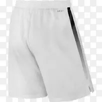白色耐克服装百慕大短裤-耐克