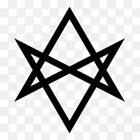 独角兽六边形符号thelema仪式魔法符号