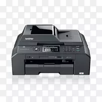 喷墨打印多功能打印机兄弟工业墨盒传真纸