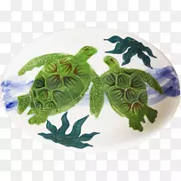 龟片和浸卵纸浮雕花