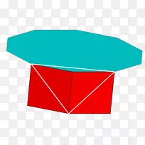 十角棱镜十二面体均匀多面体角