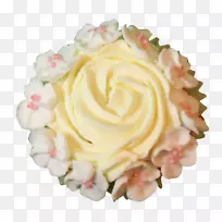 奶油纸杯蛋糕婚礼蛋糕装饰皇家糖霜-苹果7
