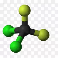 二氯二氟甲烷三氯氟甲烷分子氯氟化氟烷