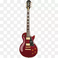 吉布森莱斯保罗自定义爱皮福涅les paul 100 eppiphone g-400-吉他