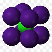 氯化铯离子键合氯化钠-盐