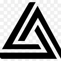 封装PostScript计算机图标的徽标.三角形