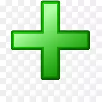 电脑图标加减符号剪辑艺术