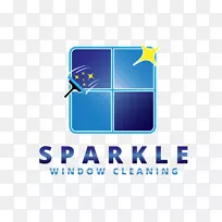 窗户清洁工女佣服务清洁-窗户