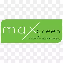 建筑工程中最大的绿色窗户门墙板和屋顶.门窗