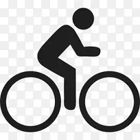自行车山地自行车剪贴画-自行车