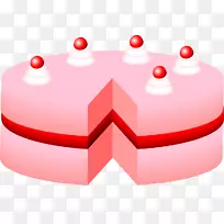 生日蛋糕纸杯蛋糕结婚蛋糕胡萝卜蛋糕剪贴画结婚蛋糕