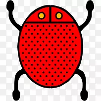 昆虫绘画剪贴画.昆虫
