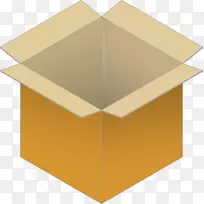 纸板箱盒矩形模切.三维矩形纸箱盒