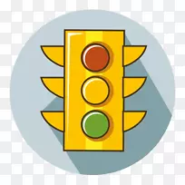 交通灯标志夹艺术-交通灯