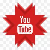 YouTube电脑图标社交媒体博客徽标-订阅YouTube
