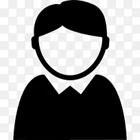 符号封装的PostScript计算机图标.男性