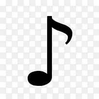 第八音符音乐音符第十六音符剪辑艺术-音符