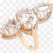 婚戒订婚戒指珠宝钻石切割戒指