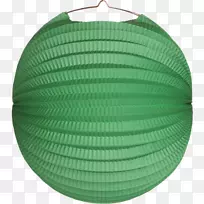 纸灯笼蓝绿色玩具气球-灯笼