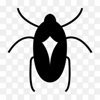 杀虫剂虫的颜色电脑图标剪贴画昆虫