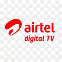 印度的Airtel数字电视直接家庭电视Bharti Airtel盘电视-电视