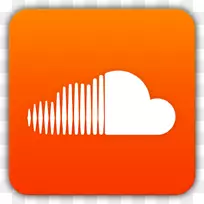 Youtube SoundCloud徽标流媒体-纪念周末