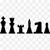 国际象棋棋子皇后剪贴画-国际象棋