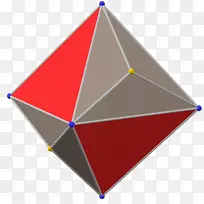 三角形多面体倒角面边三角形