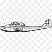 马丁m-130飞机飞行艇剪辑艺术-飞机