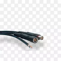 同轴电缆接线图电连接器电缆光纤